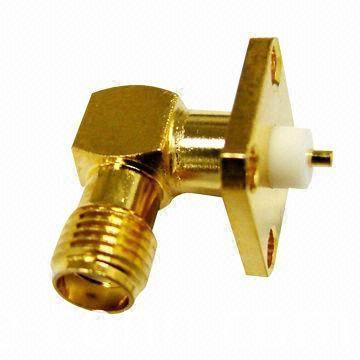 Panel Mount Kanan Angle Sma Female Right Angle Sma Female Panel Mount